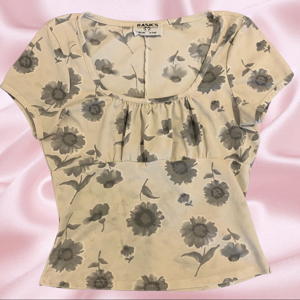 Vintage 90s milkmaid top